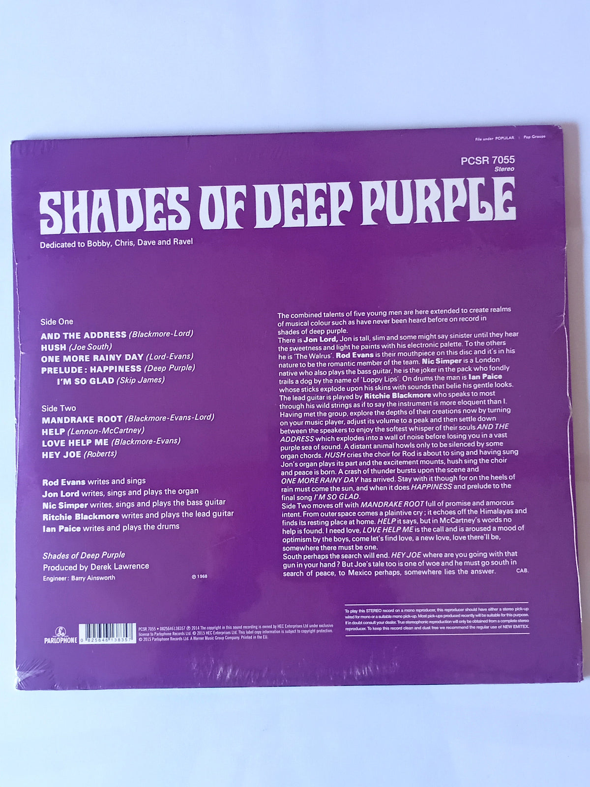 Deep Purple - Shades Of Deep Purple (LP 180g Remastered)
