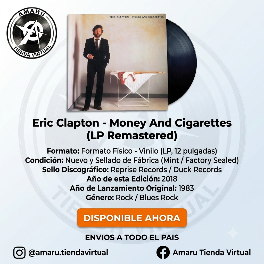 Eric Clapton - Money And Cigarettes (LP Remastered)